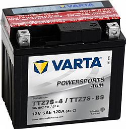 Varta κλειστού τύπου AGM TZ7S-BS (Εως 6-ατοκες δοσεις)