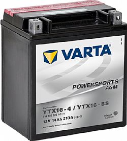 Varta κλειστού τύπου AGM TX16-BS (Εως 6-ατοκες δοσεις)