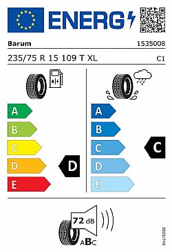 235/75R15 109T TL XL Bravuris 4x4 (Εως 10-ατοκες δοσεις)