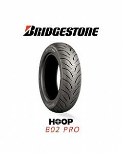 Bridgestone Hoop B02 Rear 130/60/13 53L Εως 10-ατοκες δοσεις 