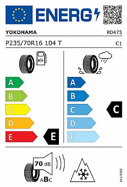 Yokohama Geolandar A/T-S G015 235/70R16 104T (Εως 10-ατοκες δοσεις)