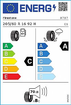 Firestone 205/60/R16 ROADHAWK 92H (Εως 10-ατοκες δοσεις)