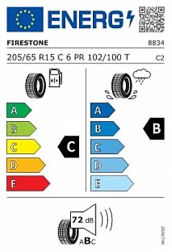 Firestone 205/65/16 Vanhawk 2 102T (Εως 10-ατοκες δοσεις)