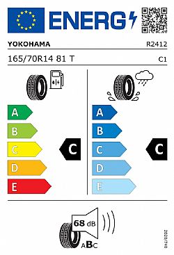 Yokohama ES32 165/70/R14 81T (Εως 10-ατοκες δοσεις)