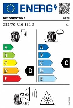 Bridgestone Dueler AT001 255/70/R16 111S (Εως 10-ατοκες δοσεις)