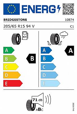 Bridgestone Turanza 205/65/R15 T005 94V (Εως 10-ατοκες δοσεις)