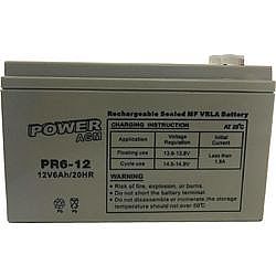 Επαναφορτιζόμενη μπαταρία μολύβδου VRLA Power 12V 6Ah PR6-12