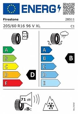 Firestone Multiseason 2 205/60R16 96V XL (Εως 12-ατοκες δοσεις)