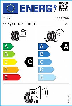 Falken SN110 195/60 R15 88H Ecorun (Εως 10-ατοκες δοσεις)