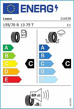 LASSA 155/70R13 75T GREENWAYS (Εως 10-ατοκες δοσεις)