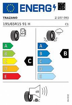Trazano ZuperEco 195/65R15 Z-107 91H (Εως 10-ατοκες δοσεις)