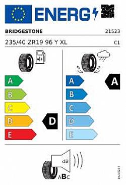 Bridgestone 245/45ZR19 POTENZA SPORT 96Y XL (Εως 10-ατοκες δόσεις)