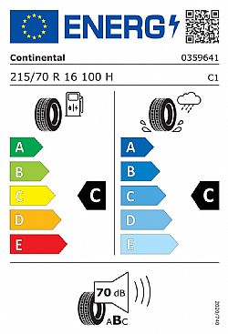 Continental 215/70R16 100H FR CrossContact H/T (Εως 10-ατοκες δοσεις)