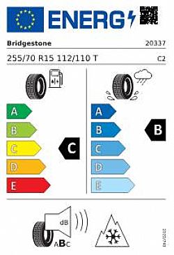 Bridgestone Dueler AT002 255/70R15 112/110T  (Εως 10-ατοκες δοσεις)