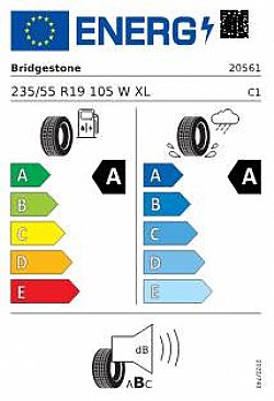 Bridgestone 235/55/R19 TURANZA 6 105W XL (Εως 10-ατοκες δόσεις)
