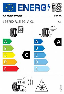 BRIDGESTONE 195/60 R15 A005E 92V XL (Εως 10-ατοκες δοσεις) 