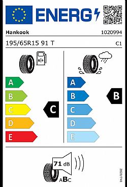 Hankook Kinergy Eco 2 K435 195/65 R15 91T (Εως 10-ατοκες δοσεις)