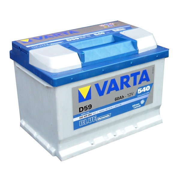 CAR BATTERY AUTO VARTA 60AH 12V D59 540Α