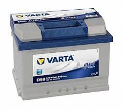 Varta Blue D59 - 12V 60 Ah - 540CCA A(EN) (Εως 6-ατοκες δοσεις)