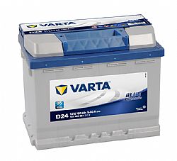 Varta Blue D24 - 12V 60 Ah - 540CCA A(EN) (Εως 6-ατοκες δοσεις)