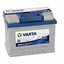 Varta Blue D43 - 12V 60 Ah - 540CCA A(EN) (Εως 6-ατοκες δοσεις)