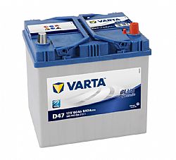 Varta Blue D47 - 12V 60 Ah - 540CCA A(EN) (Εως 6-ατοκες δοσεις)