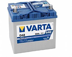 Varta Blue D48 - 12V 60 Ah - 540CCA A(EN) (Εως 6-ατοκες δοσεις)