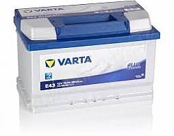 Varta Blue E43 - 12V 72 Ah - 680CCA A(EN) (Εως 6-ατοκες δοσεις)