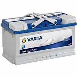 Varta Blue F16 - 12V 80 Ah - 740CCA A(EN) (Εως 6-ατοκες δοσεις)