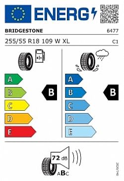 Bridgestone 255/55/R18 Dueler D-Sport 109W XL (Εως 10-ατοκες δοσεις)
